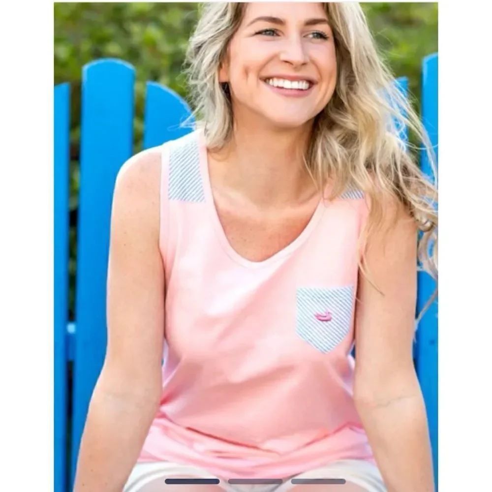 Southern Mash Jessica Tank Top  in Camélia Size XS/ pristine